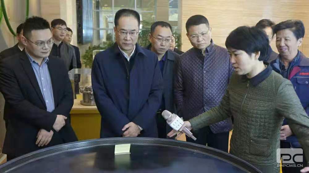 韓衛市長一行蒞臨我司調研指導